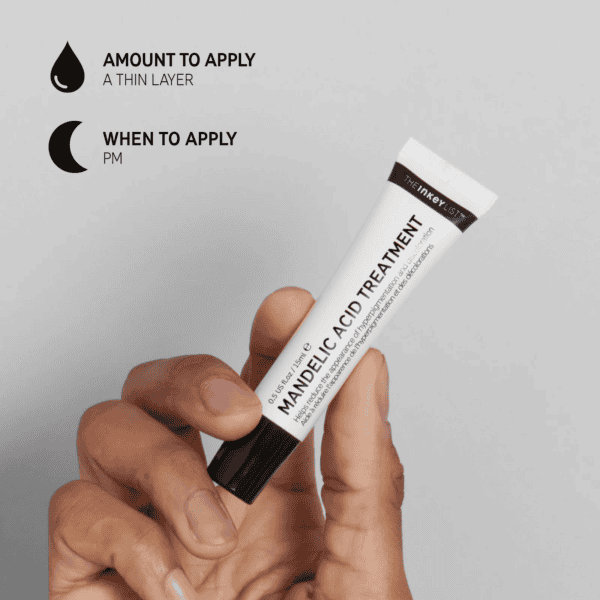application details for mandelic acid treatment