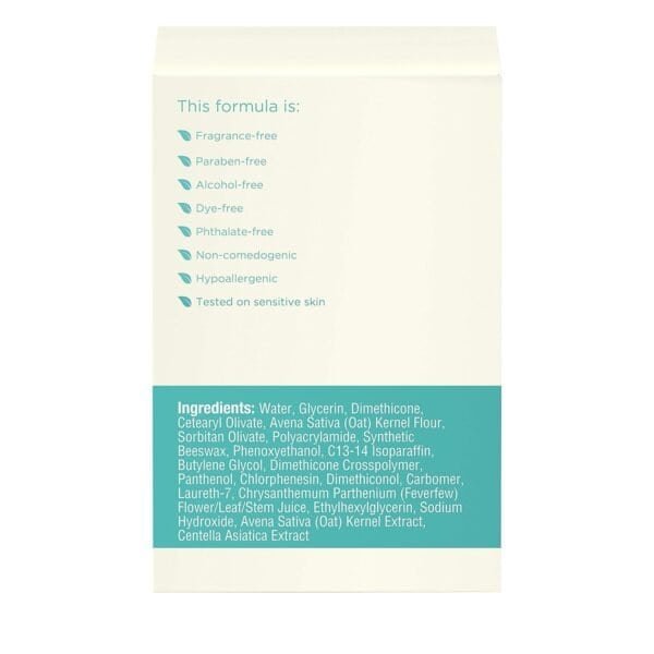 Aveeno Calm + Restore attributes and ingredients.