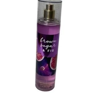 Bath and Body Works Brown Sugar and Fig body spray bottle