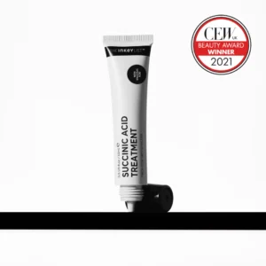 Tube of the inkey list succinic acid acne treatment, 15ml.