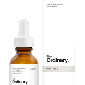 Bottle of the ordinary ascorbic acid 8% + alpha arbutin 2%