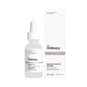 Bottle of the ordinary salicylic acid 2 percent solution, 30ml.