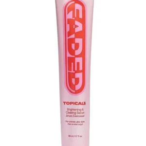 Tube of topicals faded brightening and clearing serum, 50ml